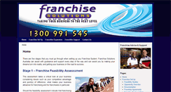 Desktop Screenshot of franchisesolutions.com.au